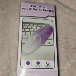 USB Mini Vacuum Cleaner - Purple